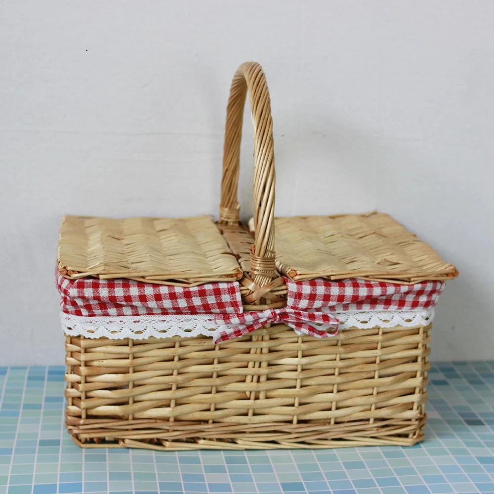 Panier pique nique vintage