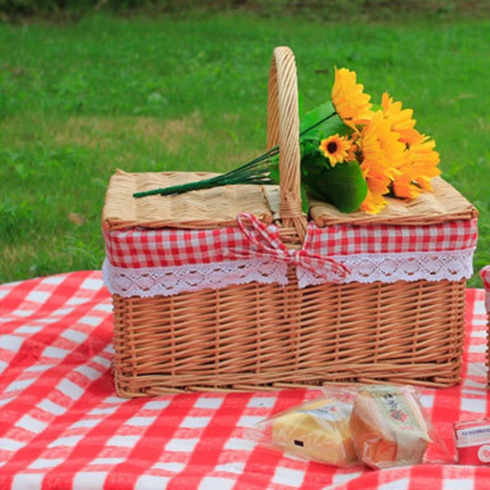 Panier pique nique vintage