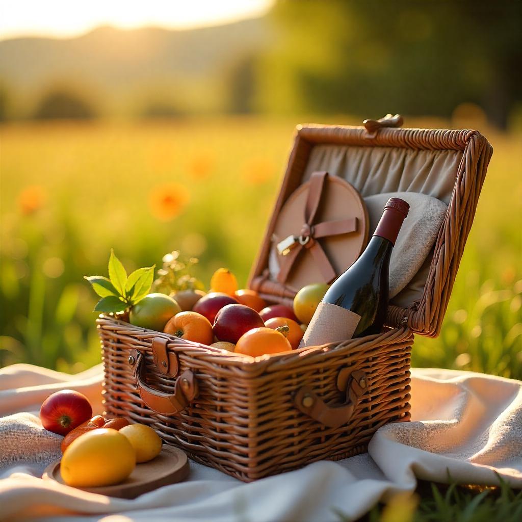 Que mettre dans un panier pique-nique amoureux ? Idées gourmandes et romantiques