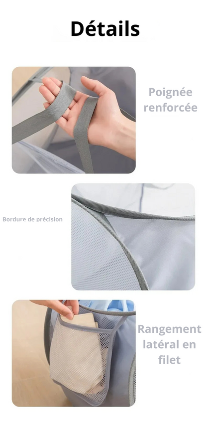 Panier de rangement salle de bain