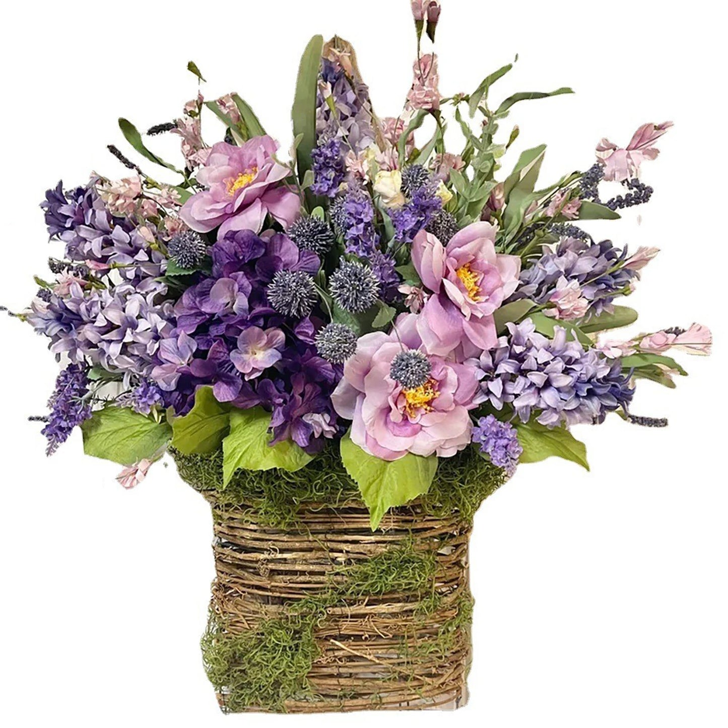 Panier de fleurs des champs