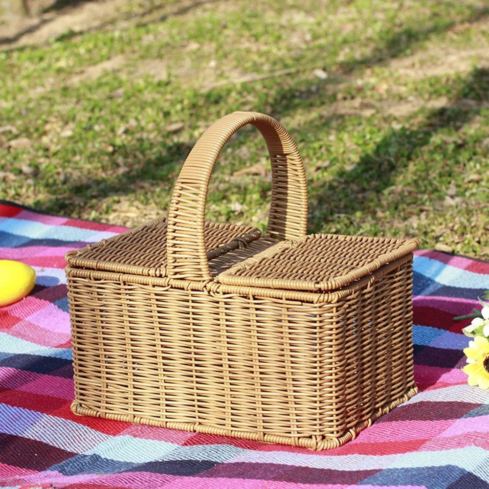 Panier pique nique vintage