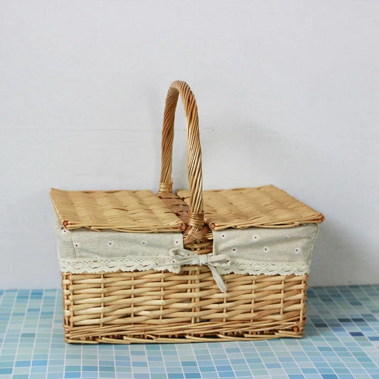 Panier pique nique vintage