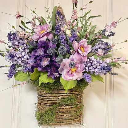 Panier de fleurs des champs